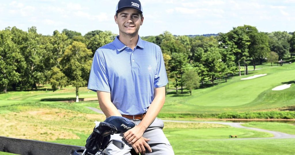 Caddie's historic dive: tying course record of 62 at lancaster