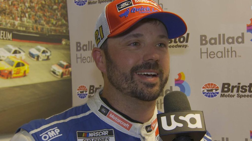 Christopher bell celebrates victory at bristol: insights from the drivers