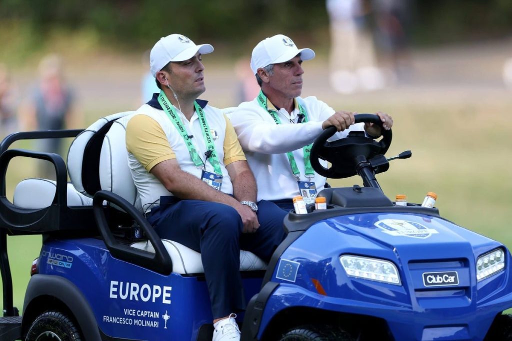 Gianfranco zola's unique role at the ryder cup: the buggy