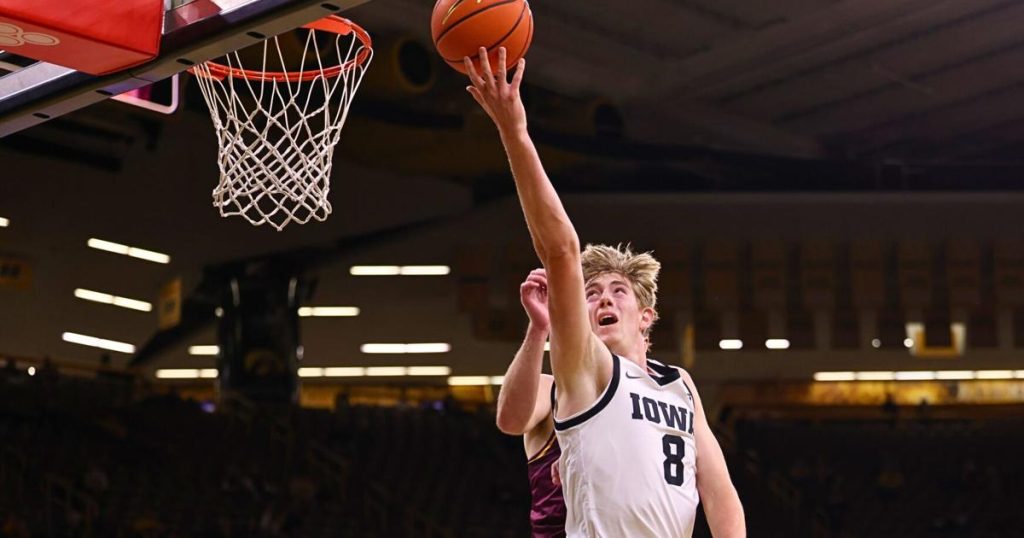 Iowa men's basketball takes on maryland, purdue, and nebraska twice