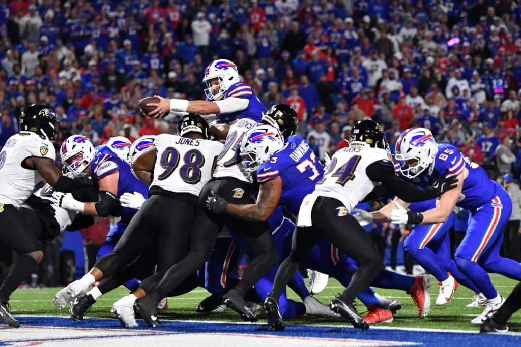 Josh allen leads thrilling comeback against ravens in 41 40 victory: