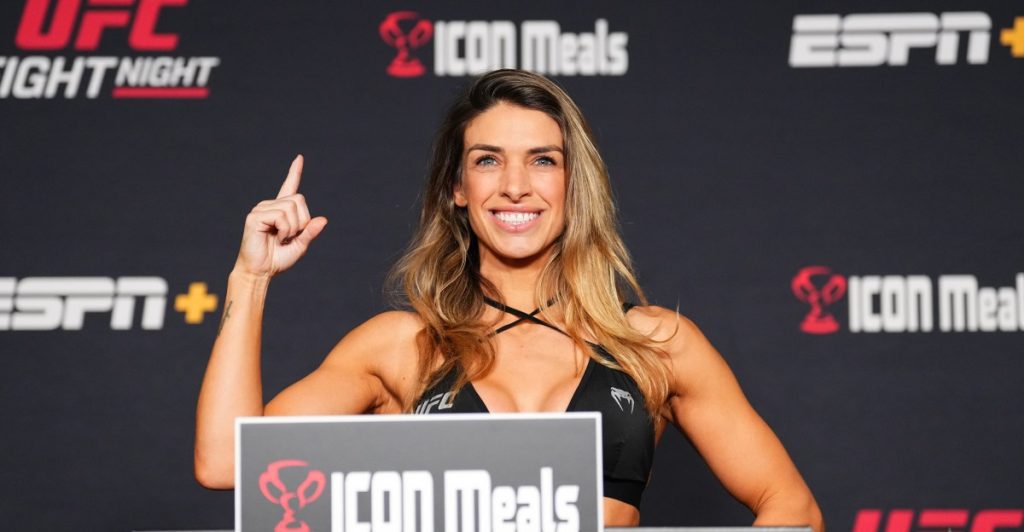 Mackenzie dern discovers vacant title fight via instagram