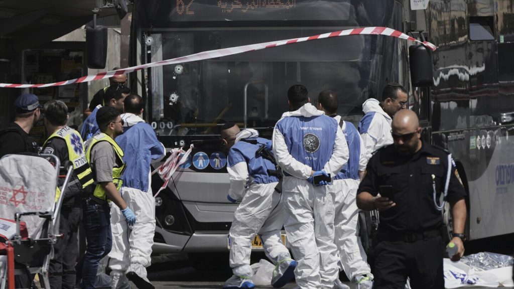 Tragedy strikes as jerusalem bus stop attack claims six lives