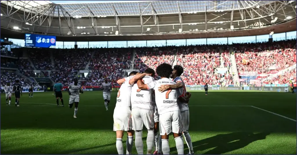 Bayern munich dominates tsg hoffenheim with 4 1 victory