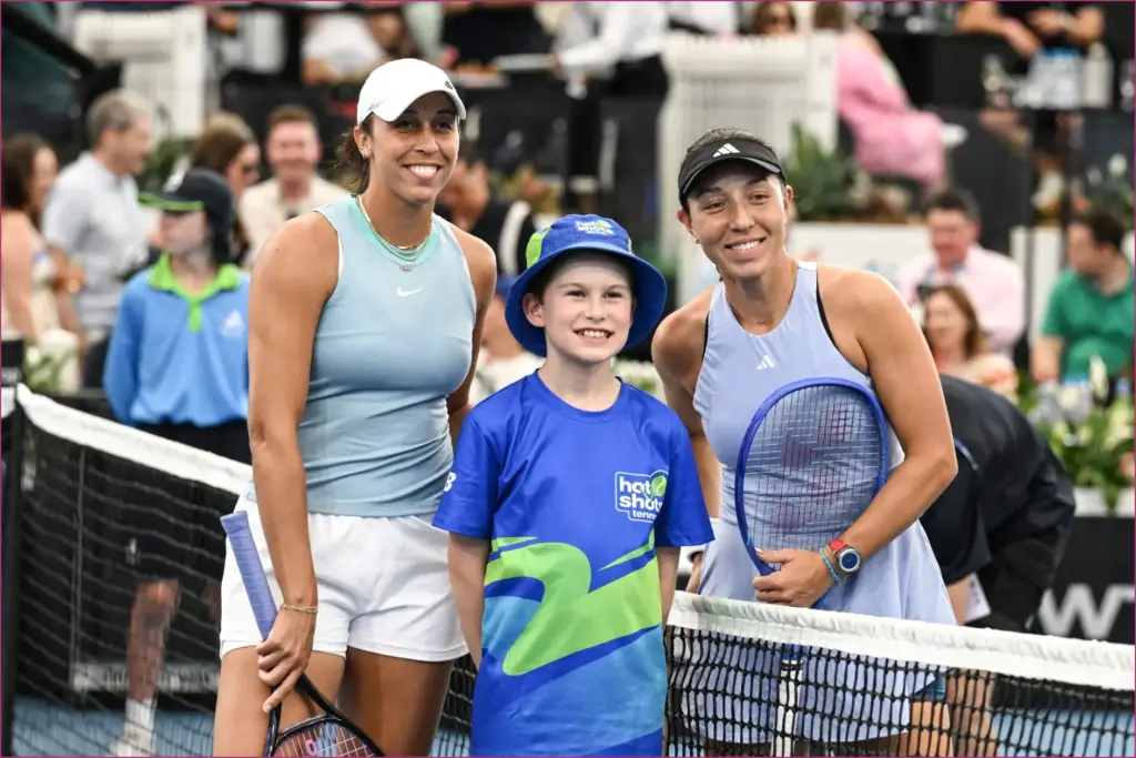 Behind the Scenes: Jessica Pegula and Madison Keys’ Pre-Final Chat Behind the scenes: jessica pegula and madison keys' pre final chat