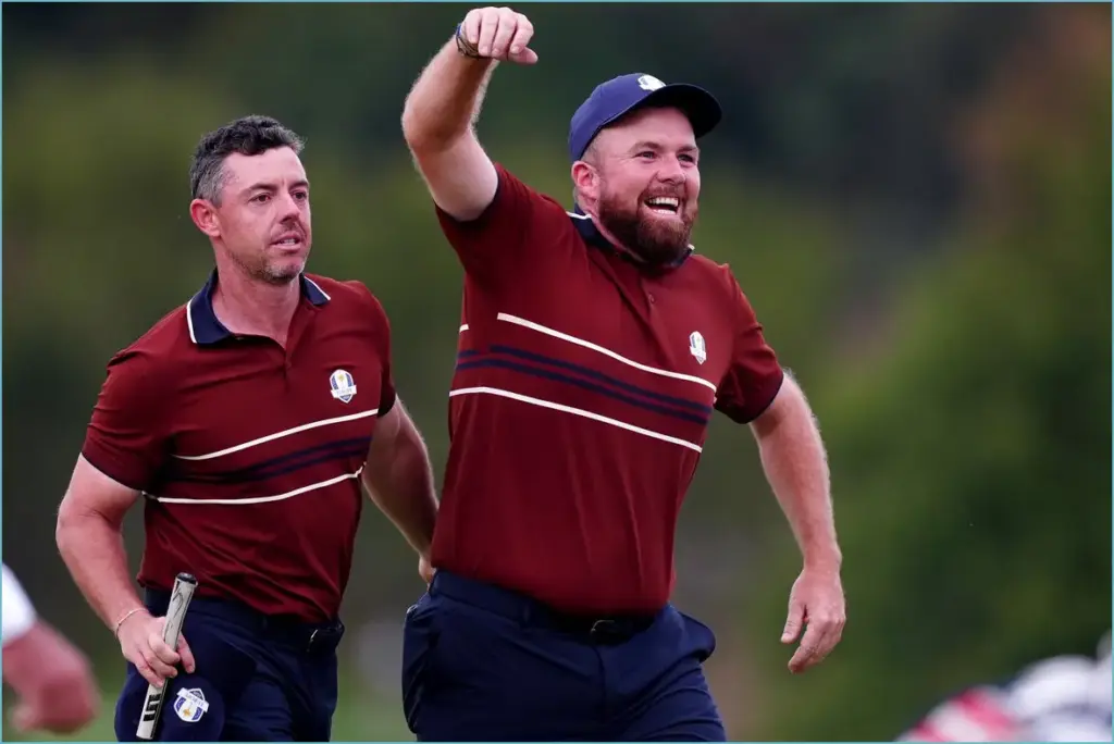 Europe on the Edge of Triumph: McIlroy and Lowry Shine Against Challenging USA Crowd Europe on the edge of triumph: mcilroy and lowry shine