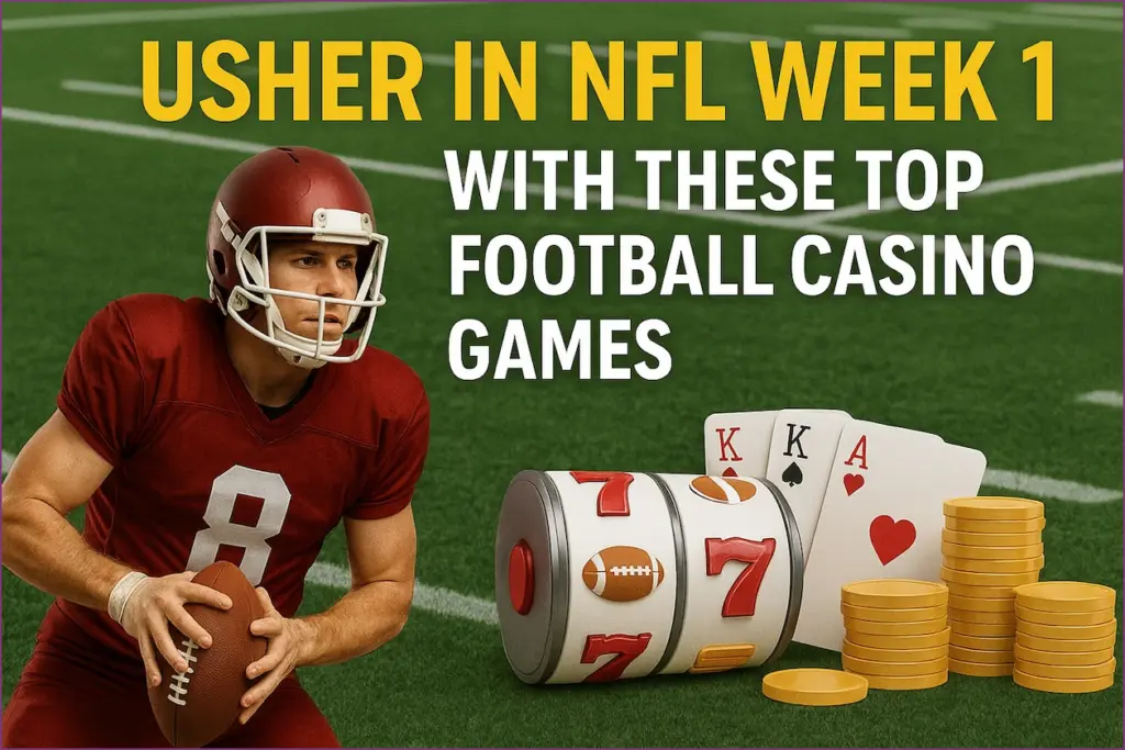 Football themed casino games to enjoy in nfl week 1: blackjack