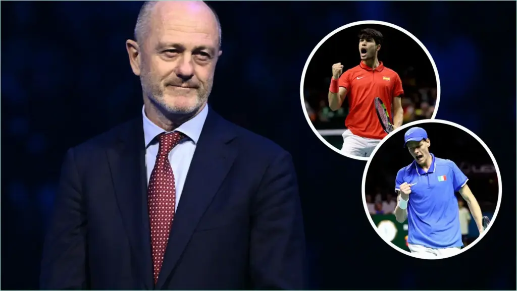 Italian tennis president discusses potential of sinner and alcaraz at