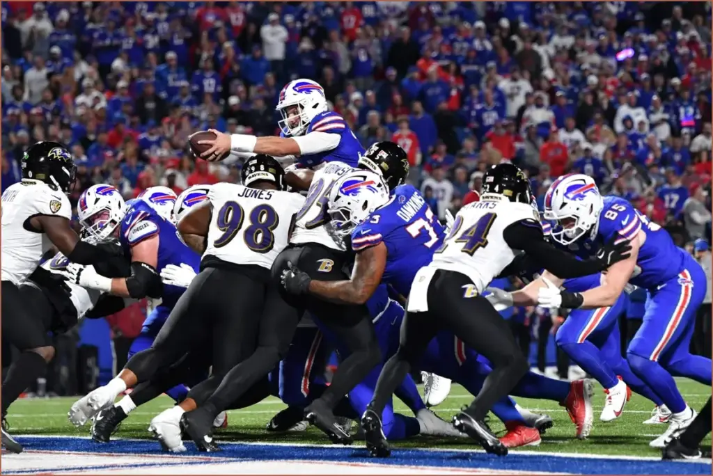 Josh allen leads thrilling comeback against ravens in 41 40 victory: