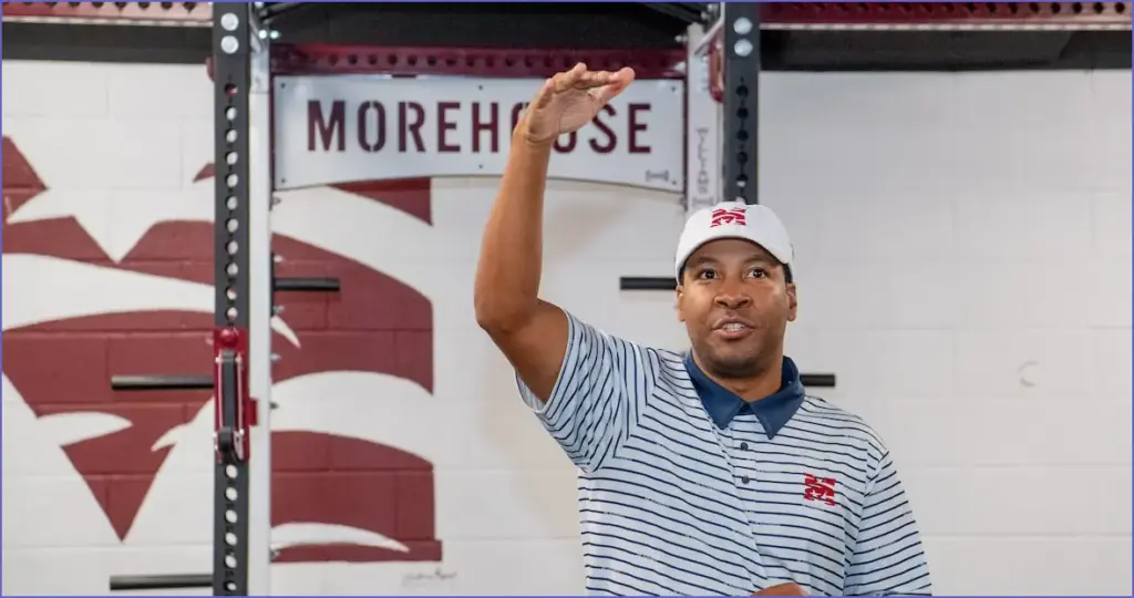 Morehouse golf launches state of the art indoor training center with support from