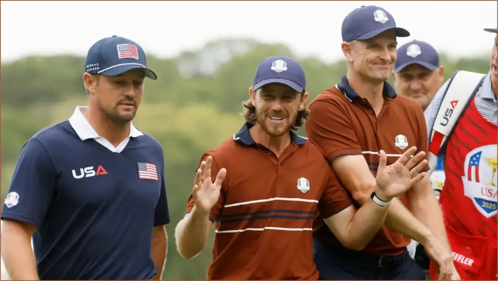 Ryder cup drama escalates between bryson, rose, and caddies