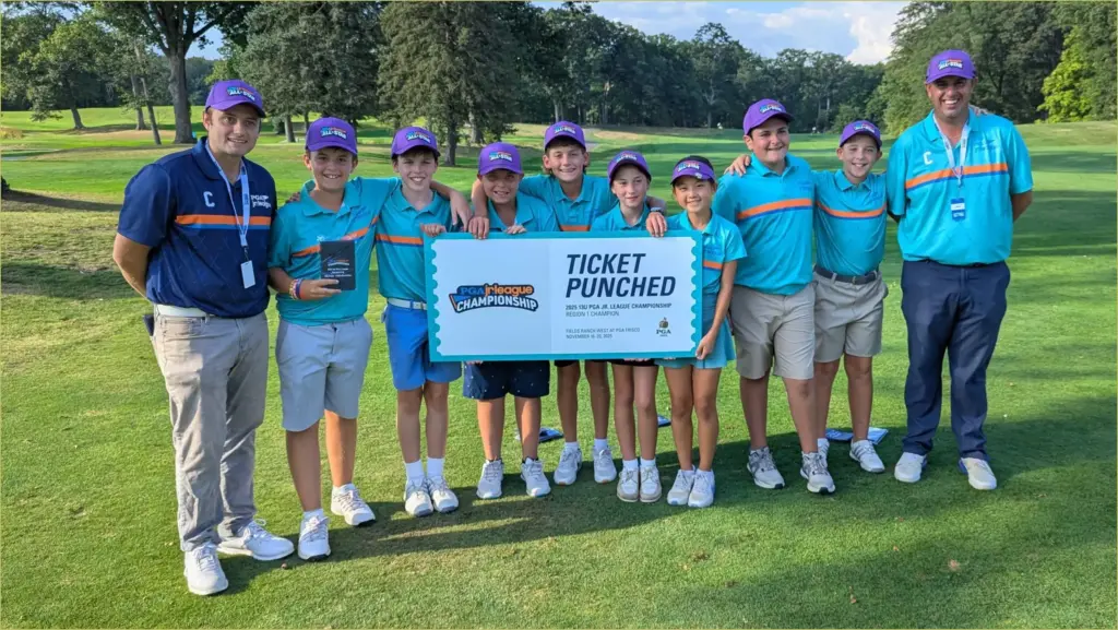 Six teams advance to pga jr. league national championships