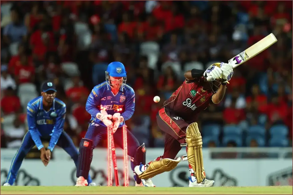 St. lucia kings stop tkr's home win streak in cpl