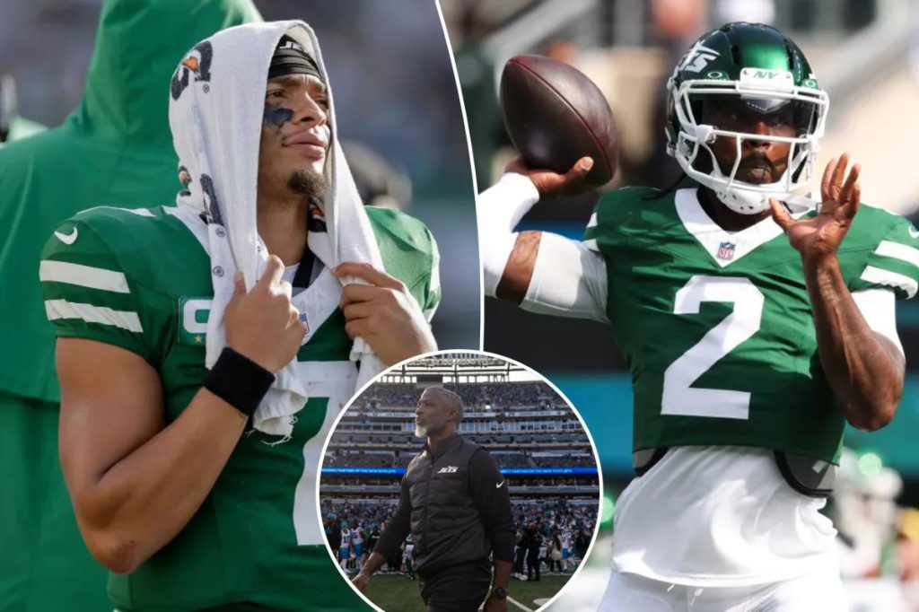Aaron glenn's take on jets' qb change following woody johnson's