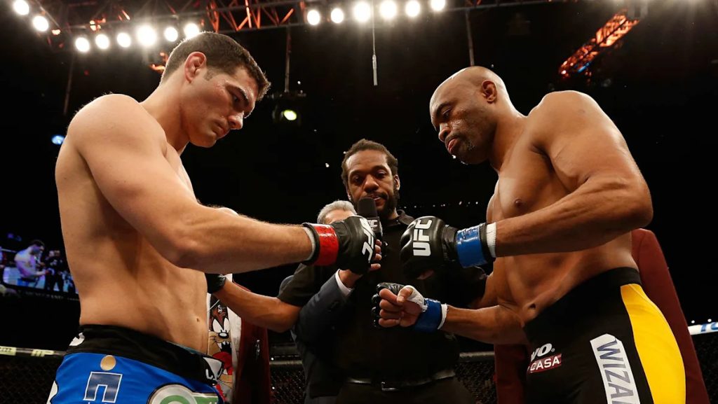 Behind the Scenes of the Unexpected Netflix Boxing Match Featuring Anderson Silva and Chris Weidman Behind the scenes of the unexpected netflix boxing match featuring