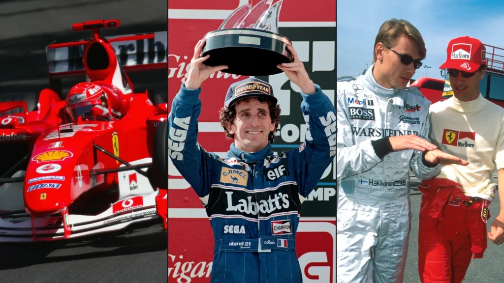 F1 championship titles: what if the 2025 points system were
