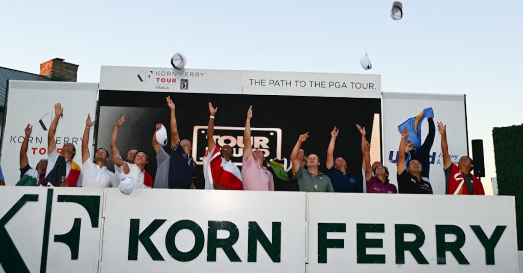 Introducing the latest members of the pga tour
