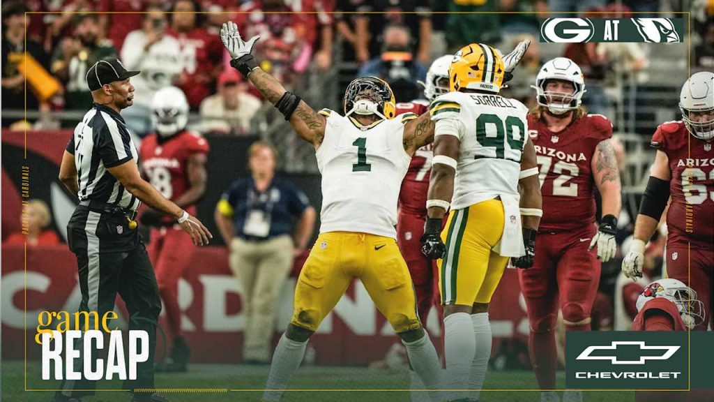 Key highlights from packers' win against cardinals