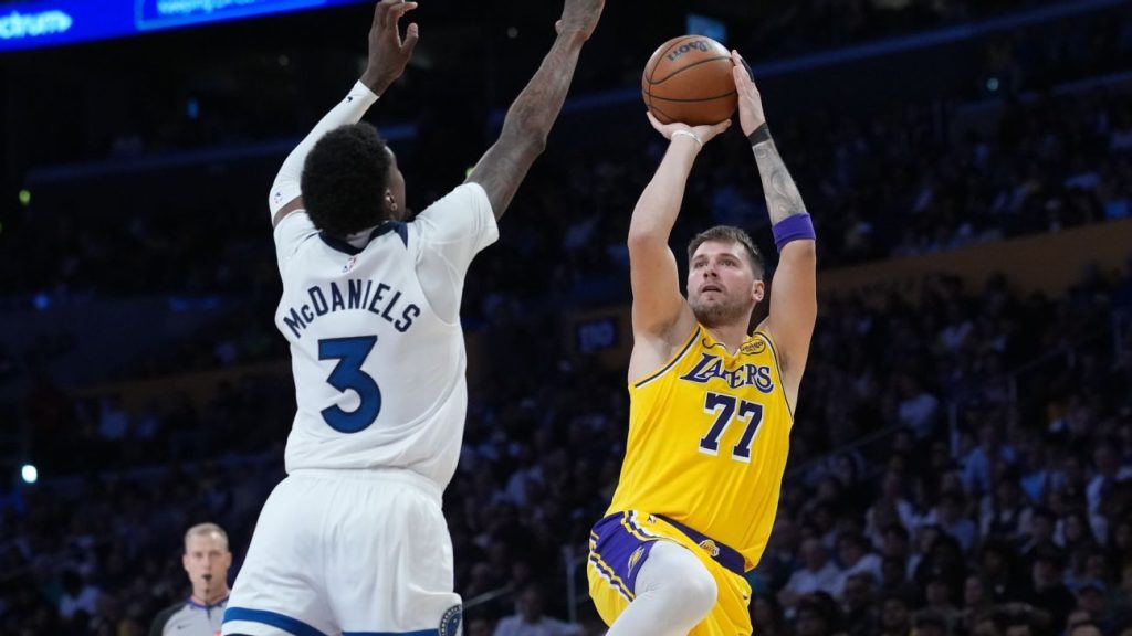 Luka Doncic Shatters Lakers Record with 92 Points in First Two Games Luka doncic shatters lakers record with 92 points in first