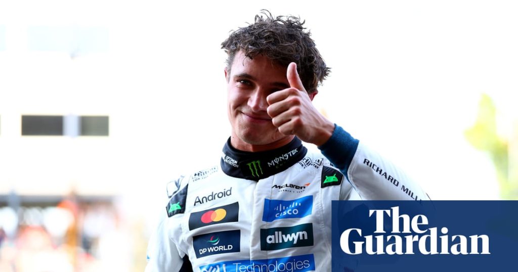 Norris Seizes Mexico City GP Pole as Piastri Struggles Norris seizes mexico city gp pole as piastri struggles
