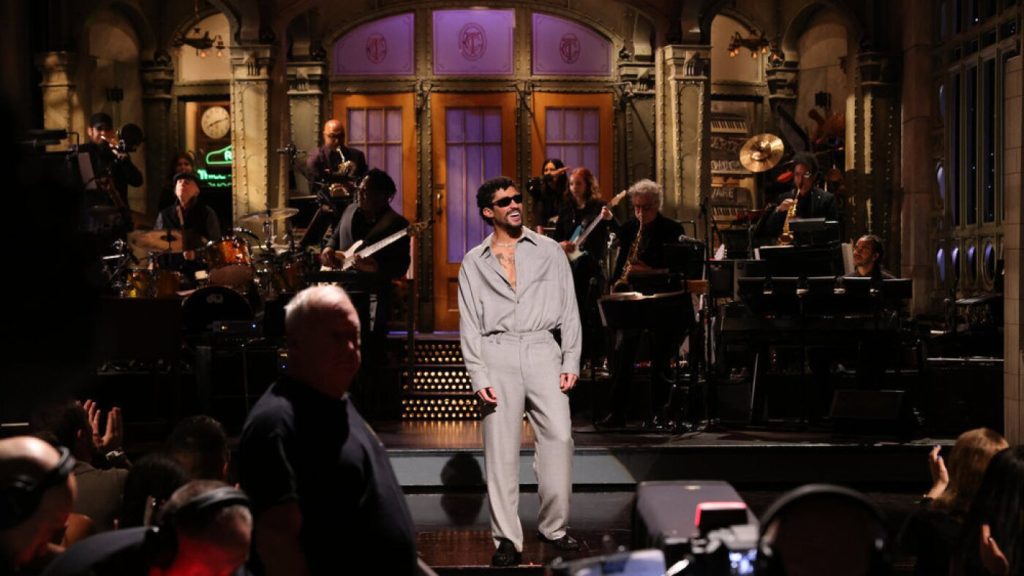 Snl takes aim at trump as bad bunny responds to