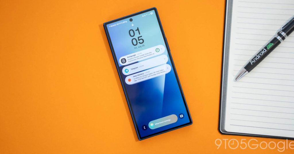 Samsung's approach to android notifications: a closer look at user