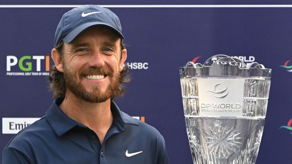Tommy fleetwood secures two shot win at dp world india championship