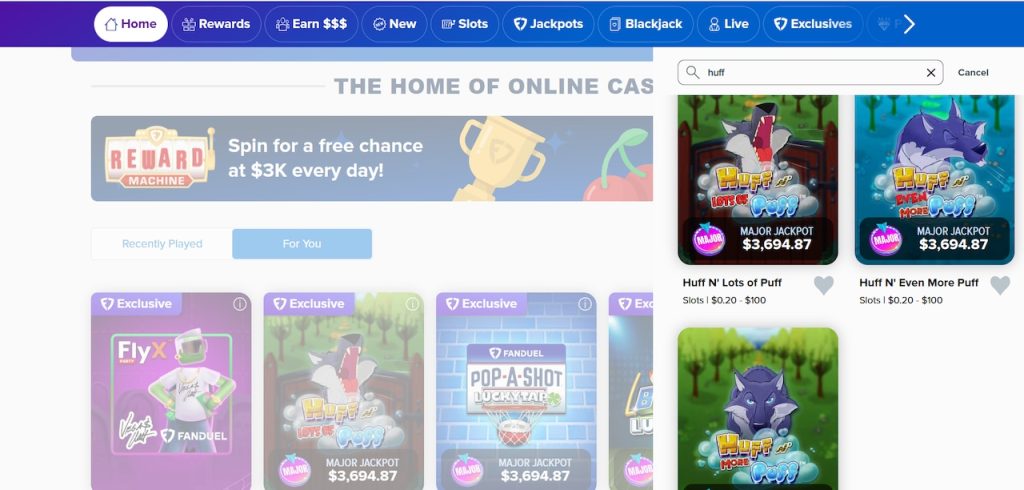 Unlock a $40 Bonus with FanDuel Casino’s Huff N’ Even More Puff Promo Code Unlock a $40 bonus with fanduel casino's huff n' even