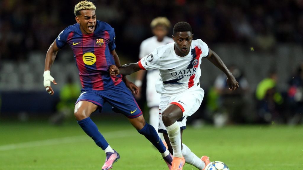 Yamal shines as psg reveals barça's path to champions league