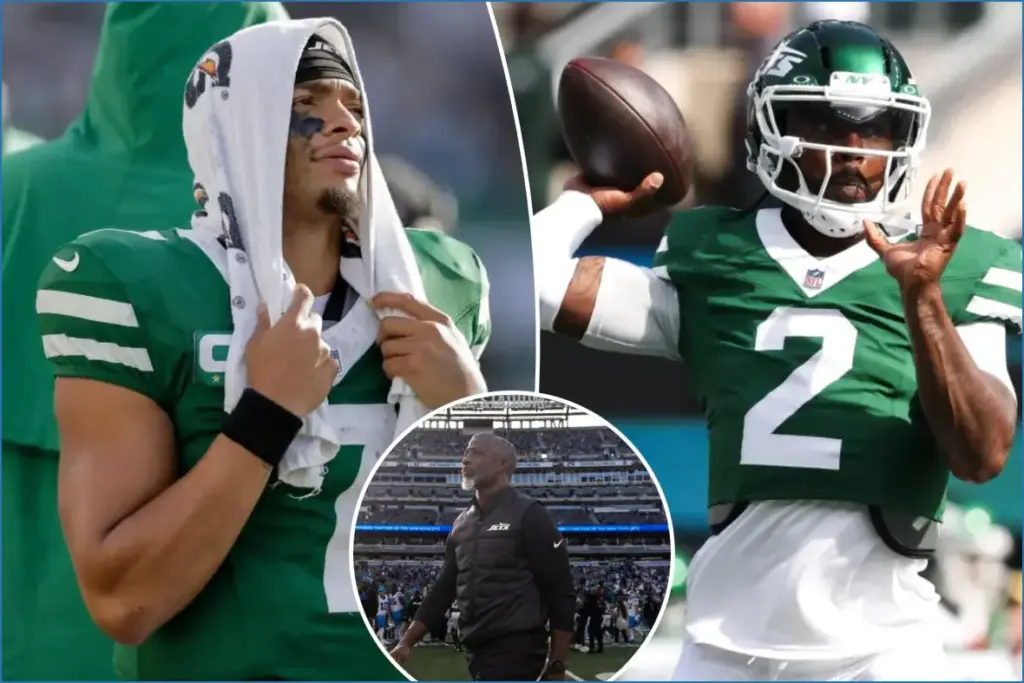 Aaron Glenn’s Take on Jets’ QB Change Following Woody Johnson’s Critique of Justin Fields Aaron glenn's take on jets' qb change following woody johnson's
