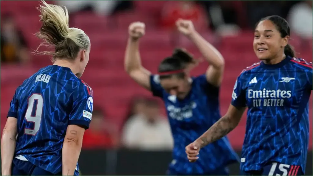 Arsenal Women Bounce Back with Victory Over Benfica in Champions League Showdown Arsenal women bounce back with victory over benfica in champions