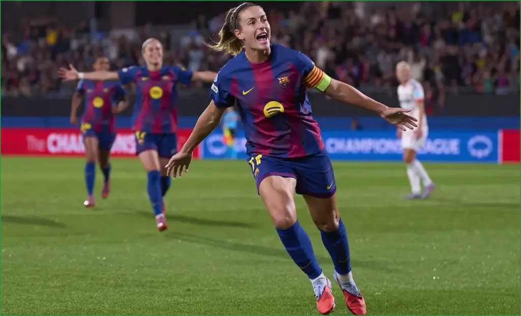 Barcelona's fierce charge forward