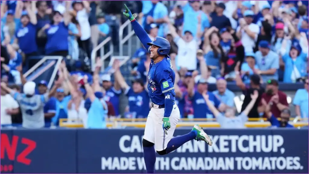 George springer leads blue jays to secure top al seed