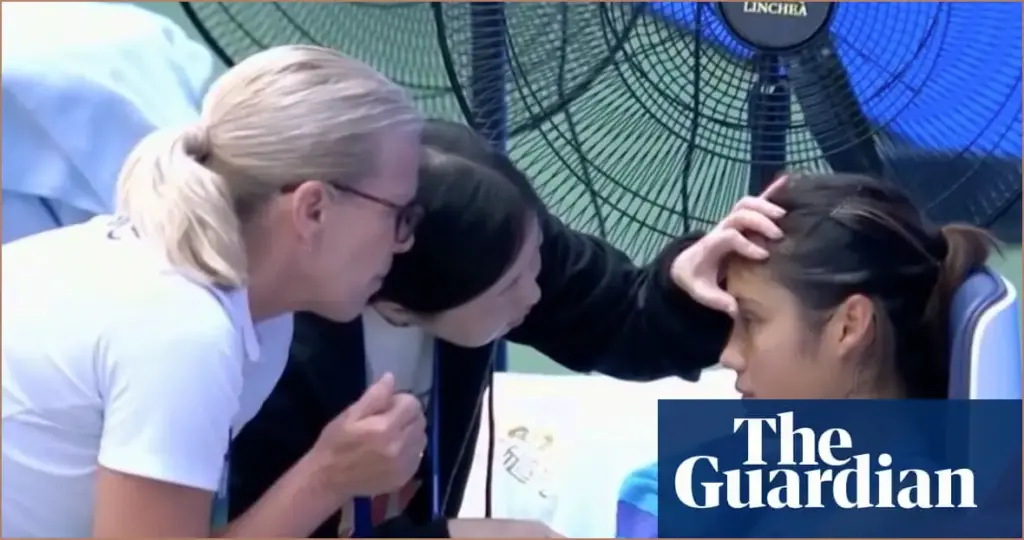 Heat takes center stage as tennis players struggle in extreme