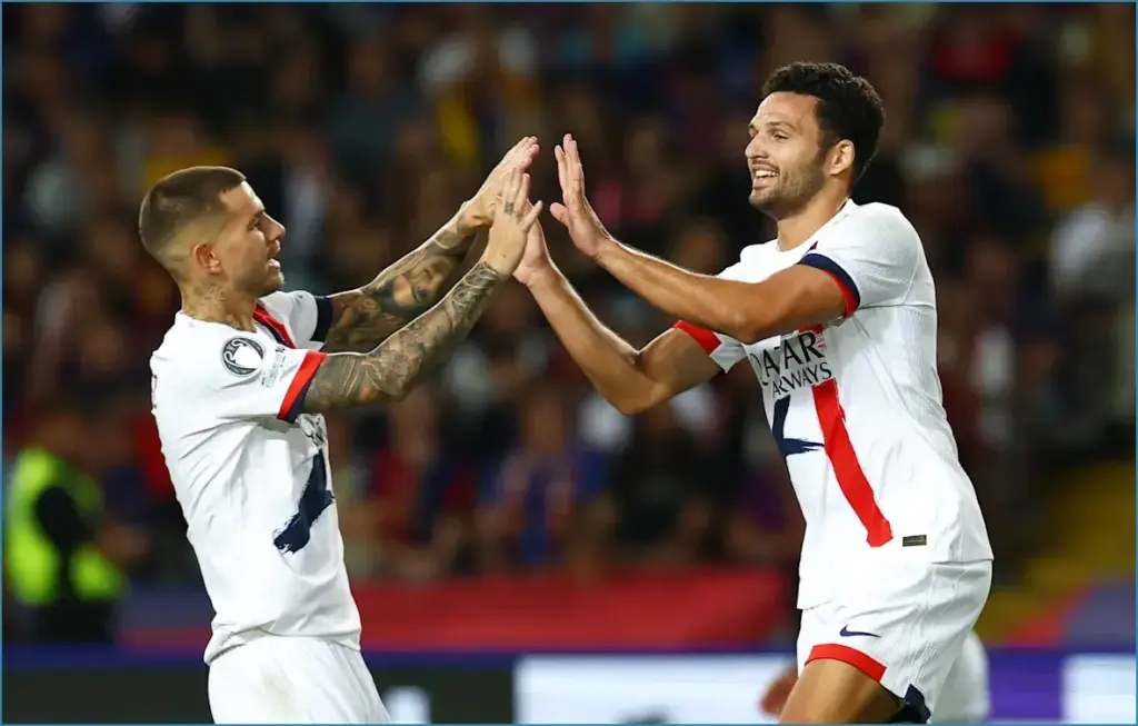Highlights from champions league: psg's young stars shine, haaland's scoring