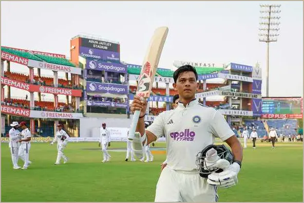 Jaiswal Shines in Ahmedabad with a Stellar Century Jaiswal shines in ahmedabad with a stellar century