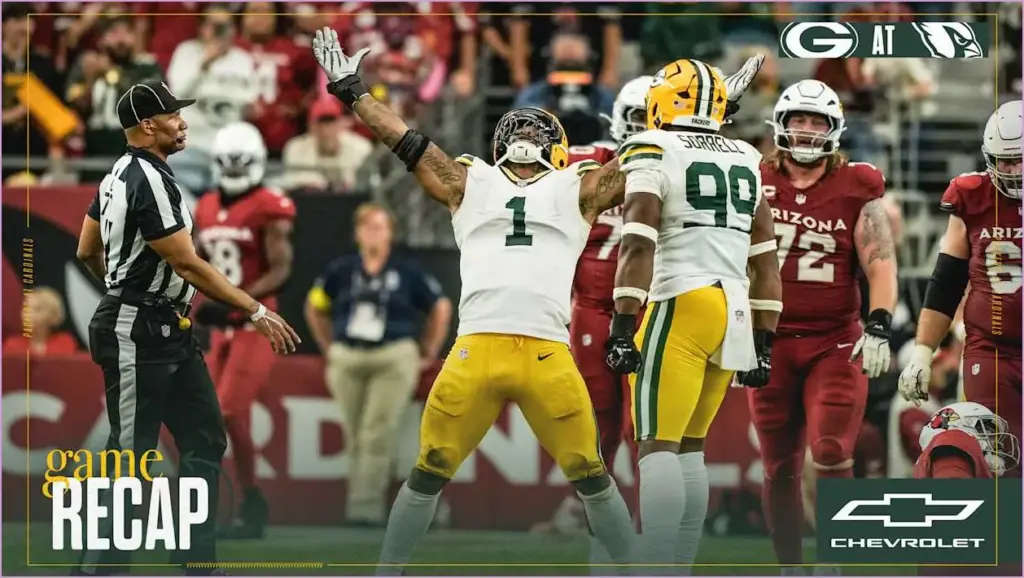 Key highlights from packers' win against cardinals