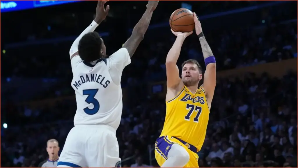 Luka doncic shatters lakers record with 92 points in first