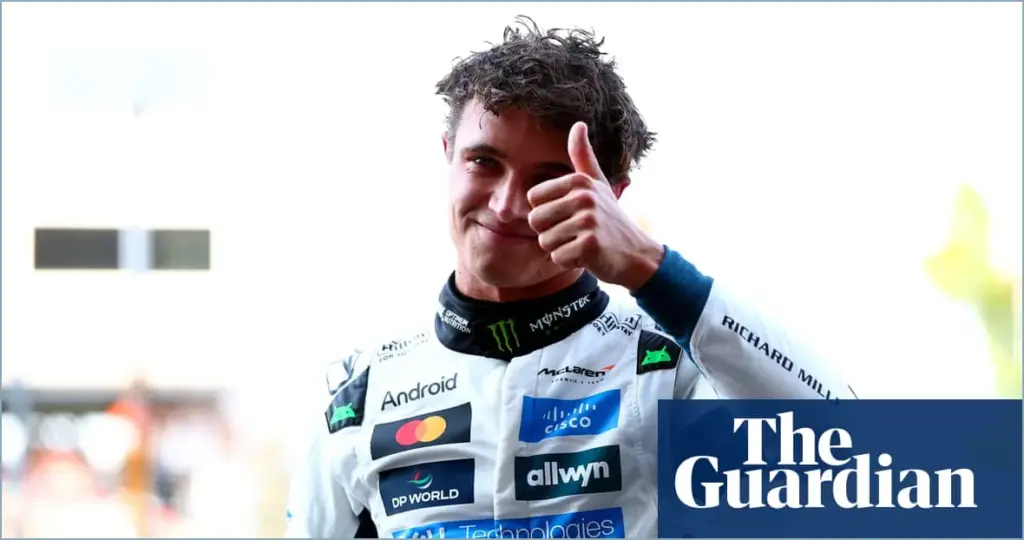 Norris seizes mexico city gp pole as piastri struggles