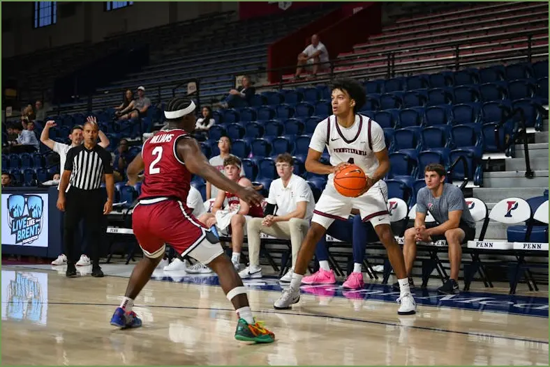 Penn Basketball Sparks Excitement in Red and Blue Scrimmages Penn basketball sparks excitement in red and blue scrimmages