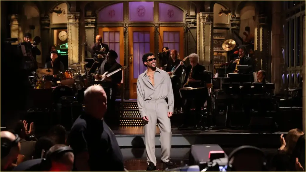 SNL Takes Aim at Trump as Bad Bunny Responds to Super Bowl Debate in Season Premiere Snl takes aim at trump as bad bunny responds to