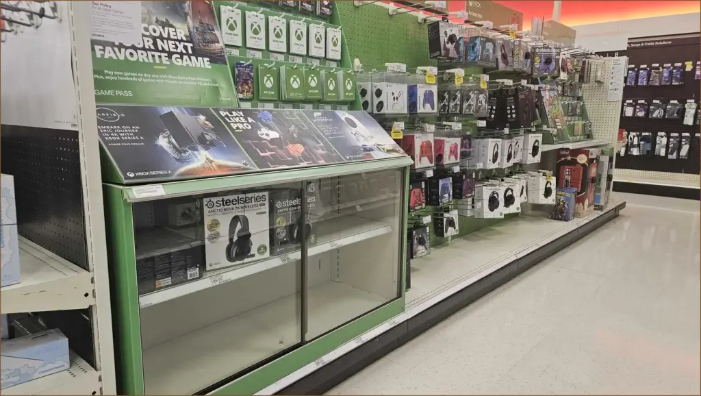 Target and Walmart Continue to Stock Xbox Products Target and walmart continue to stock xbox products