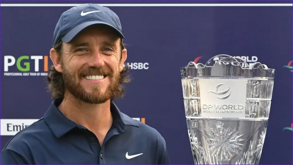 Tommy fleetwood secures two shot win at dp world india championship