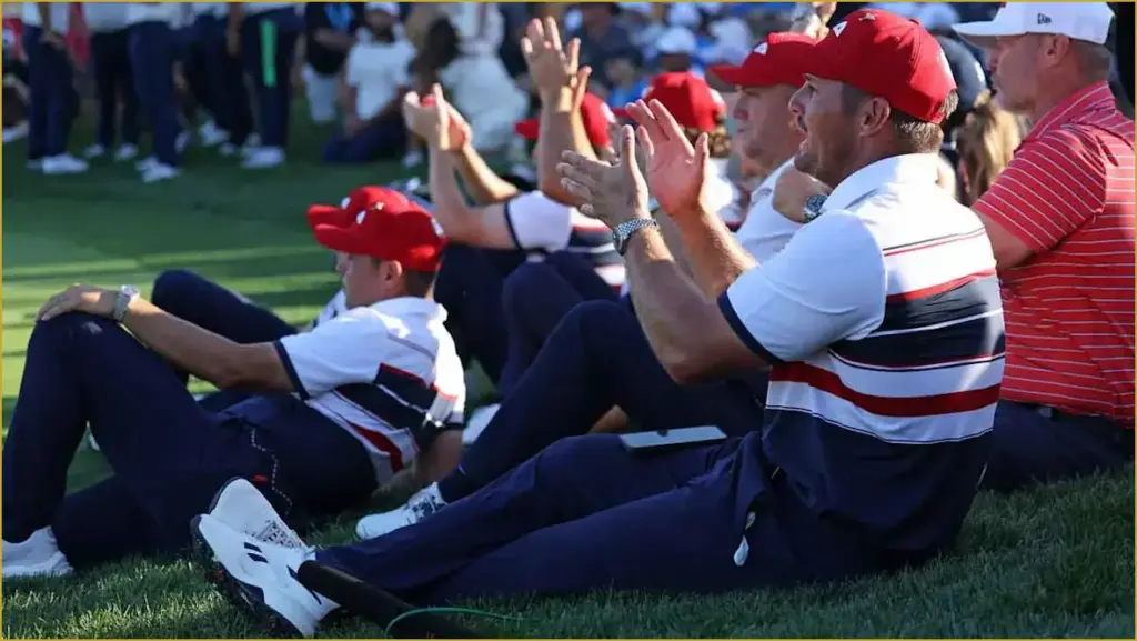 U.s. displays grace amidst ryder cup tensions