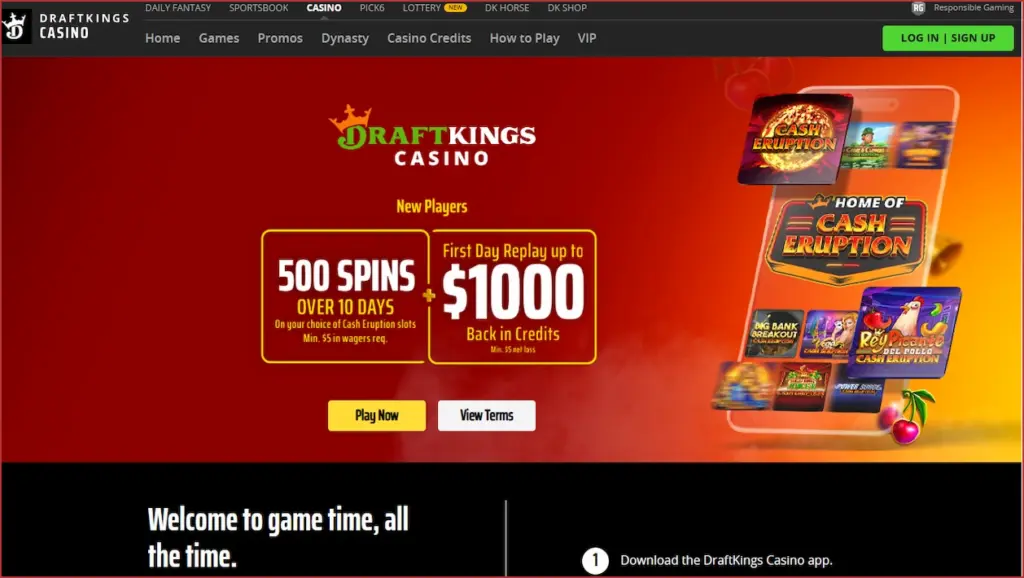 Unlock 500 spins and enjoy a 100% lossback bonus this