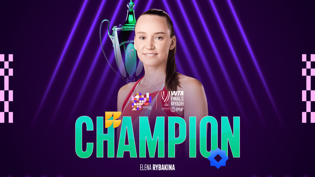 Behind the success of wta finals champion elena rybakina