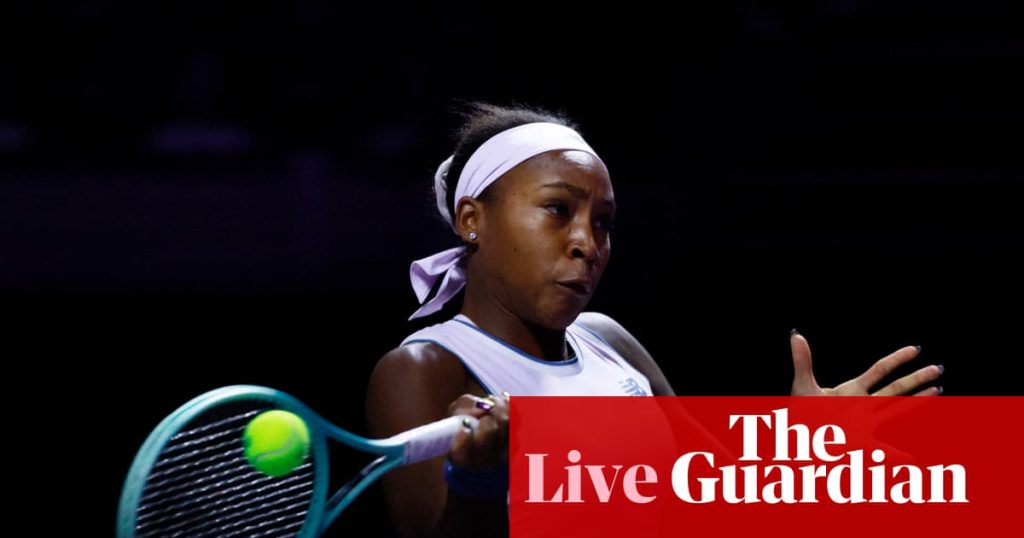 Exciting Matches Ahead: Gauff vs Paolini and Sabalenka vs Pegula at WTA Finals Live! Exciting matches ahead: gauff vs paolini and sabalenka vs pegula