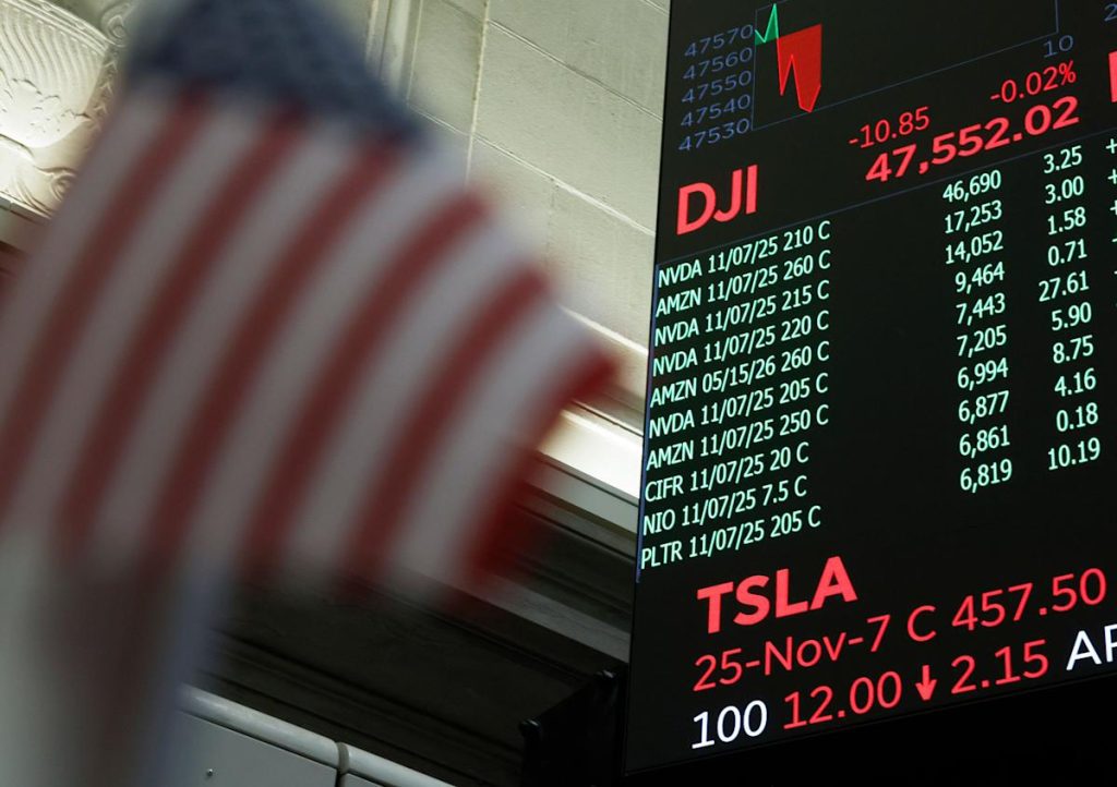 Global stock slide intensifies as ai bubble fears grow