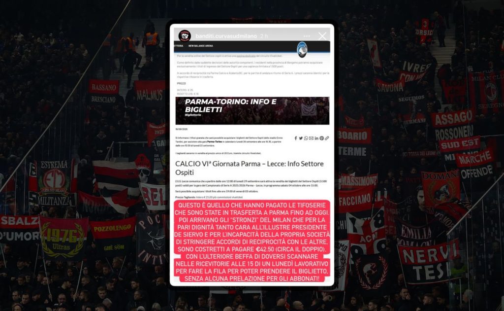 Passionate Protest: 15 Minutes of Unity at Parma vs. Milan Passionate protest: 15 minutes of unity at parma vs. milan