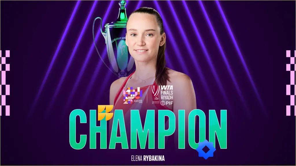 Behind the success of wta finals champion elena rybakina